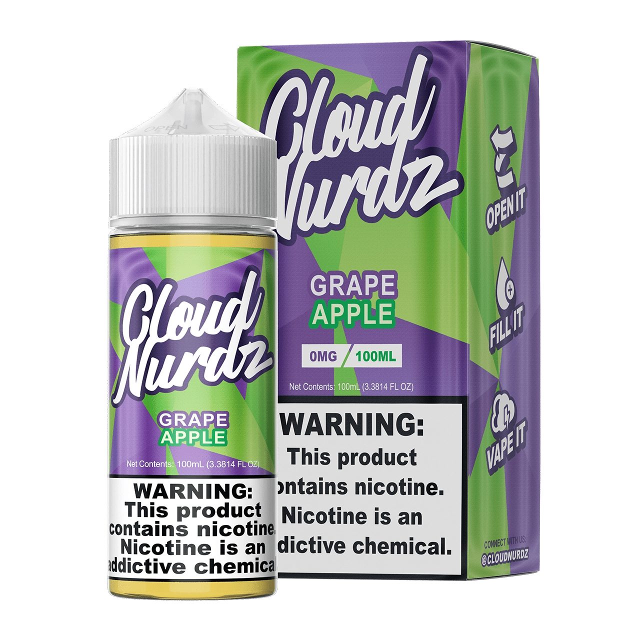 CLOUD NURDZ TFN | 100ML | Golden Door Wholesale & Distribution